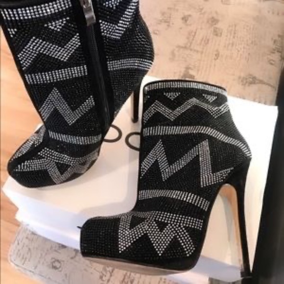 ALDO Rhinestone Booties - Picture 8 of 8
